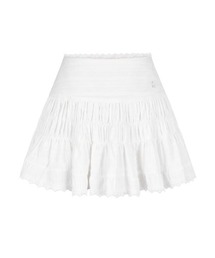 silent(and) | shirring frill mini skirt(スカート)