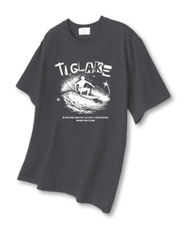 サーフボーイ オーバーサイズ 半袖Tシャツ ダークグレー
