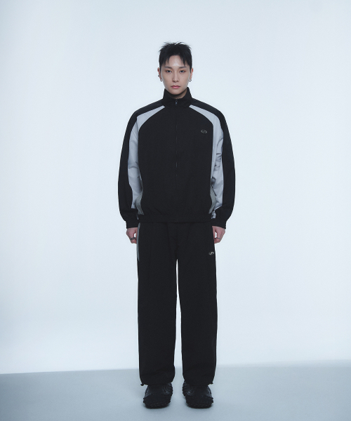 HYUNFIT（ヒョンフィット）の「NLB SPORTY TRACK JACKET-[BLACK]（ジャージ・メンズ・その他・MEDIUM/LARGE/X-LARGE）」の4枚目の写真