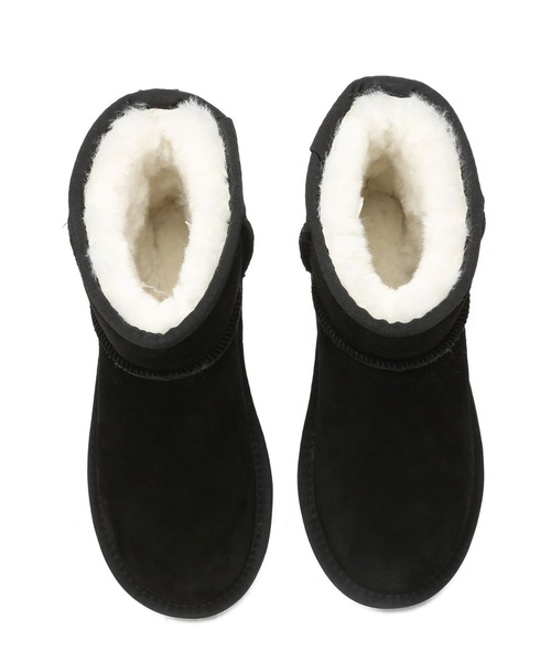 EVERAU(エヴァーユー)の「【EVERAU】 Mini Classic Suede(ブーツ・レディース・ブラック/ブラウン・8/7/6)」の10枚目の写真