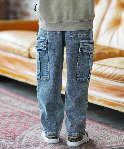 DC(ディーシー)の「DC/ディーシー 26 KD WIDE CARGO PANT キッズ ロンパン YPT261503(その他パンツ・キッズ・ライトブルー/ブラック/ブルー/ブラック系その他・130cm/140cm/150cm/160cm)」の16枚目の写真