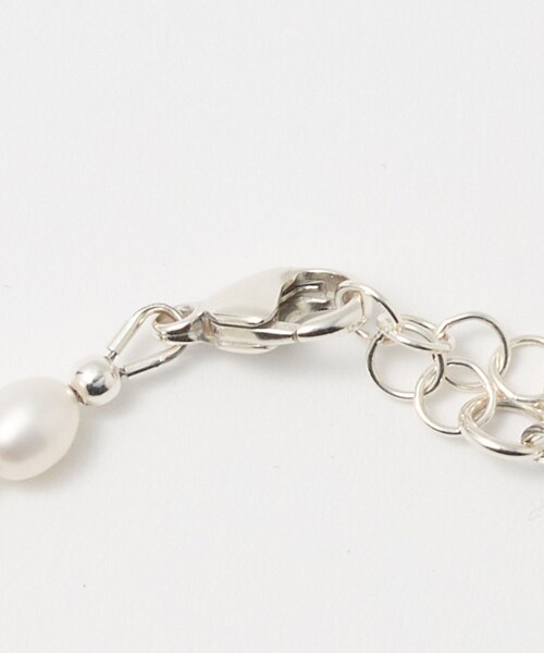 green label relaxing(グリーンレーベルリラクシング)の「<Kara Yoo>Mila ネックレス(リング・レディース・ホワイト・FREE)」の6枚目の写真