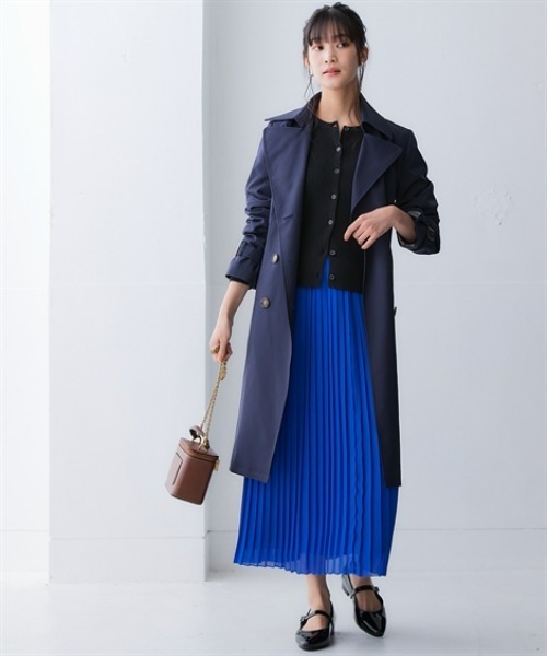 nissen（ニッセン）の「ムースタッチニット コンパクトクルーネックカーディガン（静電気防止・毛玉防止）＜大きいサイズ有＞（ニット/セーター・レディース・ライトピンク/ブラック/杢グレー/サンドベージュ・3L/LL/L/M/S）」の14枚目の写真