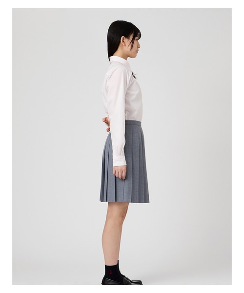 EASTBOY(イーストボーイ)の「シャツ 長袖 カラー ブラウス 女子 制服 学生服 中学 高校 スクール (シャツ/ブラウス・キッズ・サックスブルー/ピンク・7号/9号/11号/13号)」の17枚目の写真