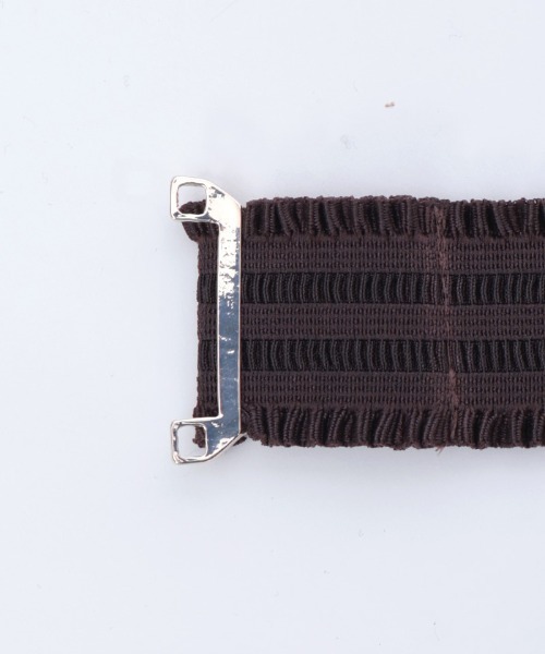 axes femme(アクシーズファム)の「雪薔薇モチーフゴムベルト(ベルト・レディース・シルバー/ゴールド・FREE)」の12枚目の写真