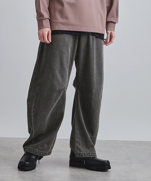 tk.TAKEO KIKUCHI（ティーケータケオキクチ）の「カーブステッチデニム（デニムパンツ・メンズ・ネイビー/ブラック/ブルー系その他/グレー・03/04/02）」の5枚目の写真