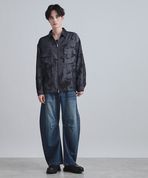 tk.TAKEO KIKUCHI（ティーケータケオキクチ）の「カーブステッチデニム（デニムパンツ・メンズ・ネイビー/ブラック/ブルー系その他/グレー・03/04/02）」の15枚目の写真