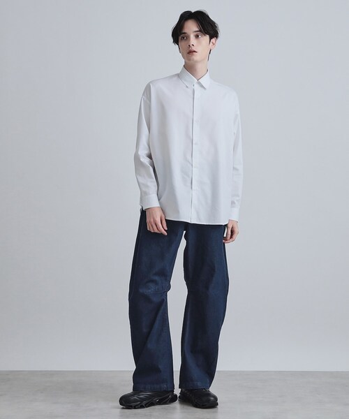 tk.TAKEO KIKUCHI（ティーケータケオキクチ）の「カーブステッチデニム（デニムパンツ・メンズ・ネイビー/ブラック/ブルー系その他/グレー・03/04/02）」の19枚目の写真