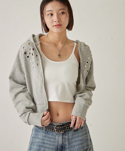 WHO'S WHO gallery(フーズフーギャラリー)の「BUILT IN BRA CAMI(キャミソール・レディース・ホワイト・FREE)」の8枚目の写真