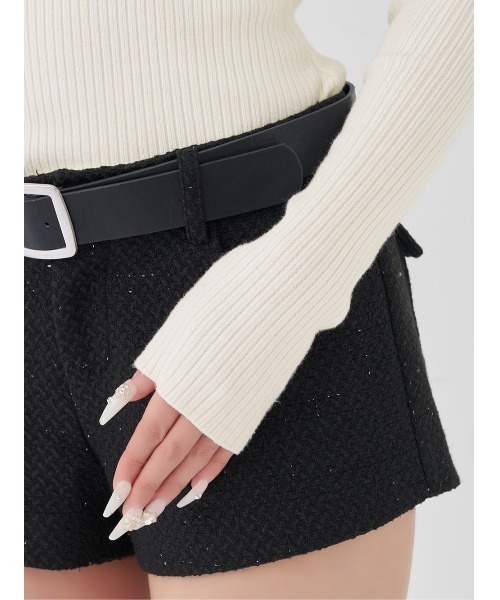 リボンビジューアメスリニットトップス（ニット/セーター）｜Darich