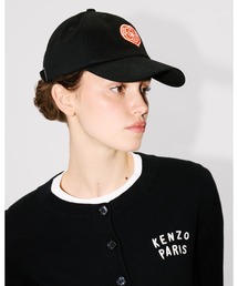 KENZO | 'KENZO Boke Heart' エンブロイダリー コットン キャップ(キャップ)