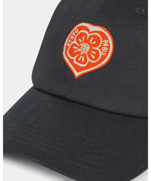 KENZO Boke Heart' エンブロイダリー コットン キャップ（キャップ