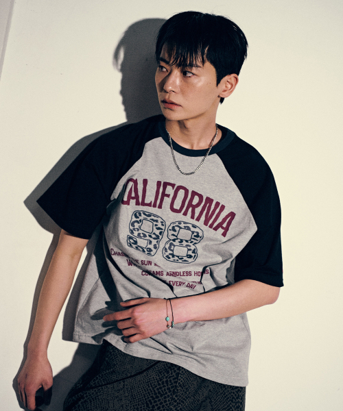 SUPERSUB（スーパーサブ）の「98 カリフォルニア ラグラン半袖Tシャツ-クリーム（Tシャツ/カットソー・レディース・その他・S/M/L）」の3枚目の写真
