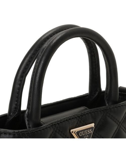 Guess（ゲス）の「GIULLY Ii Mini Tote ミニトートバッグ  （ショルダーバッグ・レディース・ブラック・ONE SIZE）」の10枚目の写真