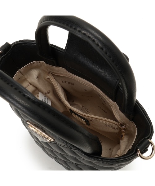 Guess（ゲス）の「GIULLY Ii Mini Tote ミニトートバッグ  （ショルダーバッグ・レディース・ブラック・ONE SIZE）」の11枚目の写真