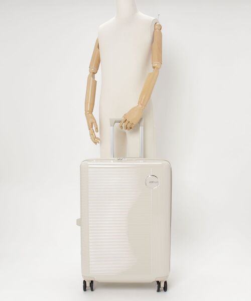 AMERICAN TOURISTER(アメリカンツーリスター)の「アメリカンツーリスター GEMINA PRO スピナー65/24 エキスパンダーTSA V2 チョークベージュ(スーツケース/キャリーバッグ・レディース・ピンクベージュ・M)」の12枚目の写真