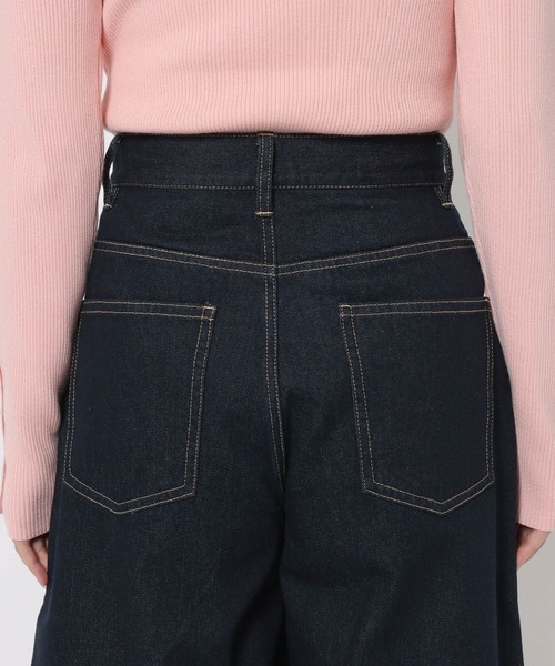 mysty woman（ミスティウーマン）の「デニムハーフパンツ　659090（デニムパンツ・レディース・ブルー/インディゴブルー・SMALL/MEDIUM）」の17枚目の写真