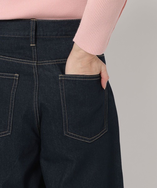 mysty woman（ミスティウーマン）の「デニムハーフパンツ　659090（デニムパンツ・レディース・ブルー/インディゴブルー・SMALL/MEDIUM）」の13枚目の写真