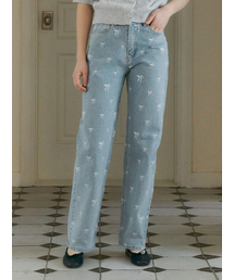 OTHEMENT BY VOCAVACA（ヴォカヴァカ）の「Laser Pattern Denim Pants VC2512DN501V_4color（デニムパンツ）」