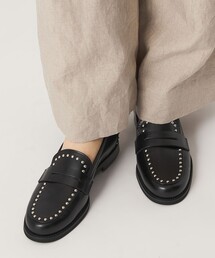 ODETTE E ODILE | スタッズラインローファー フラット20↑(ローファー)