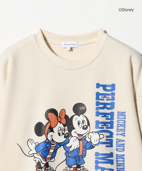 green label relaxing（グリーンレーベルリラクシング）の「【別注】＜Disney＞裏毛 プルオーバー / キッズ  100cm-130cm（スウェット・キッズ・オフホワイト/ターコイズブルー系/ロイヤルブルー・100cm/110cm/120cm/130cm）」の17枚目の写真