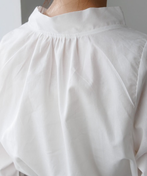 flower（フラワー）の「エニーリボンブラウス（シャツ/ブラウス・レディース・ブルー/ホワイト・FREE）」の14枚目の写真