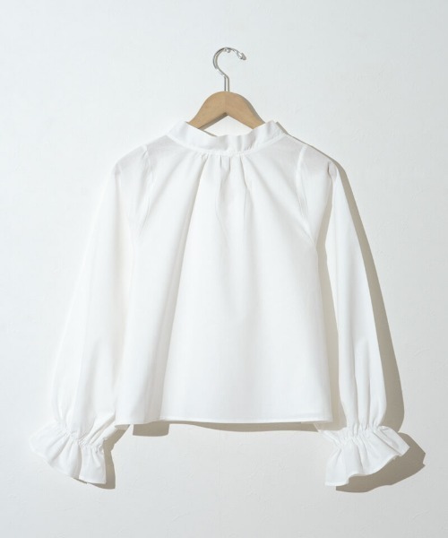 flower（フラワー）の「エニーリボンブラウス（シャツ/ブラウス・レディース・ブルー/ホワイト・FREE）」の19枚目の写真