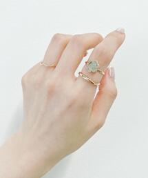 WEGO/【3点セット】ラメモチーフリング