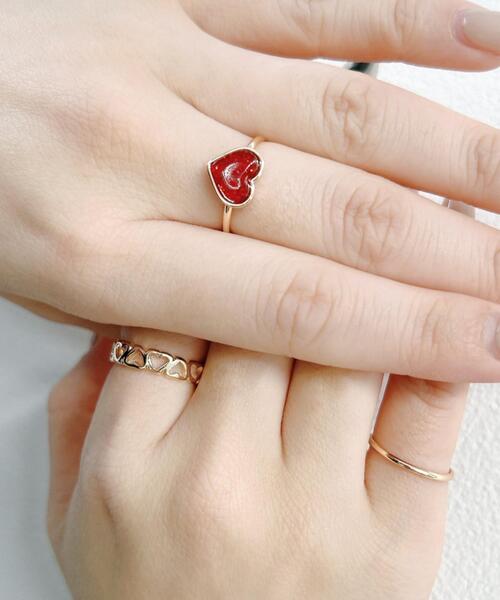 WEGO(ウィゴー)の「WEGO/【3点セット】ラメモチーフリング(リング・レディース・その他4/その他5/その他3/その他2/その他1/その他6・FREE)」の11枚目の写真