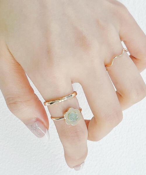 WEGO(ウィゴー)の「WEGO/【3点セット】ラメモチーフリング(リング・レディース・その他4/その他5/その他3/その他2/その他1/その他6・FREE)」の17枚目の写真