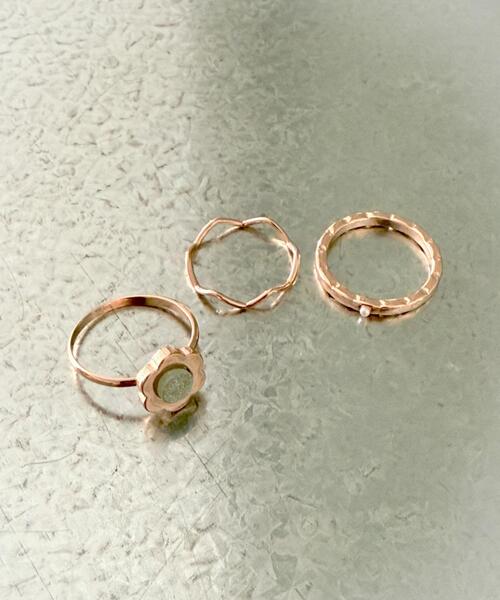 WEGO(ウィゴー)の「WEGO/【3点セット】ラメモチーフリング(リング・レディース・その他4/その他5/その他3/その他2/その他1/その他6・FREE)」の18枚目の写真