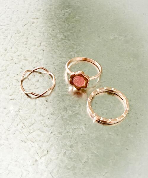 WEGO(ウィゴー)の「WEGO/【3点セット】ラメモチーフリング(リング・レディース・その他4/その他5/その他3/その他2/その他1/その他6・FREE)」の20枚目の写真