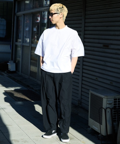 ムラサキスポーツ(ムラサキスポーツ)の「DEAR LAUREL/ディアローレル メンズ 半袖 Tシャツ DL26S-2101(Tシャツ/カットソー・メンズ・ホワイト/ネイビー/ブラック・M/L/XL)」の9枚目の写真