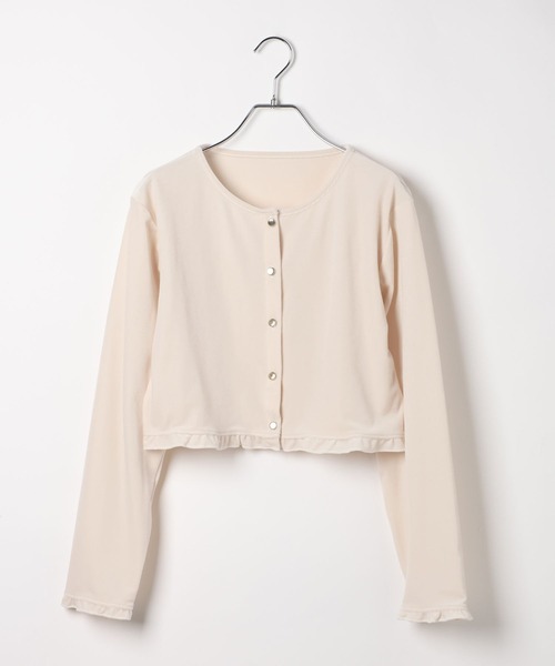 Heather（ヘザー）の「ベロアフリルカット2P　645185（Tシャツ/カットソー・レディース・ピンク/ブラック/アイボリー・FREE）」の14枚目の写真