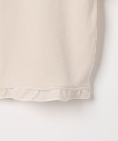 Heather（ヘザー）の「ベロアフリルカット2P　645185（Tシャツ/カットソー・レディース・ピンク/ブラック/アイボリー・FREE）」の18枚目の写真