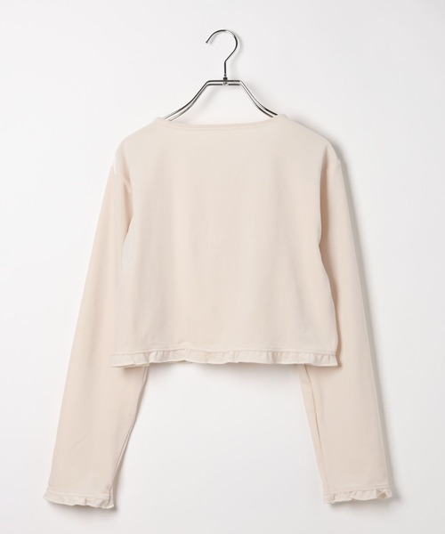 Heather（ヘザー）の「ベロアフリルカット2P　645185（Tシャツ/カットソー・レディース・ピンク/ブラック/アイボリー・FREE）」の19枚目の写真