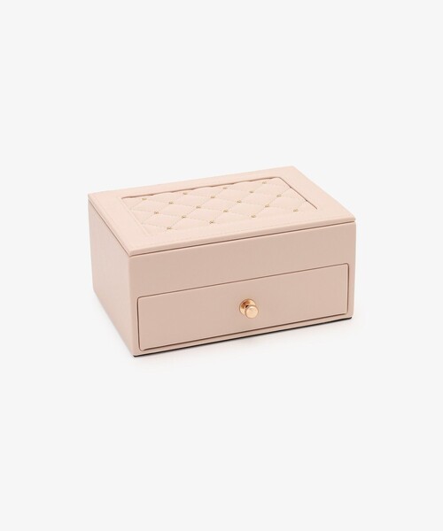 AfternoonTea ジュエリーボックス キルティングジュエリーボックスM（収納グッズ）｜Afternoon Tea