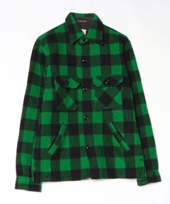 ブランド古着】チェック柄ボアシャツジャケット ラスベート（シャツ