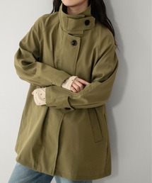 on:nue（オンニュ）の「【on:nue】[着用動画あり！][春アウター] スタンドカラーミドル丈トレンチコート /2026 SS COLLECTION（トレンチコート）」