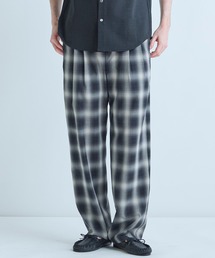 MEN'S BIGI（メンズビギ）の「SMART MERINO/ヴィスコースリネン 2タックイージーパンツ＜軽量/通気性＞＜ストレッチ＞（その他パンツ）」