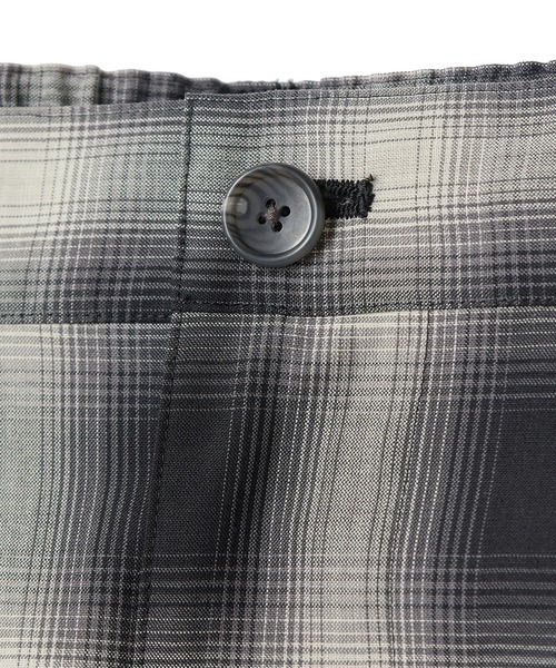 MEN'S BIGI（メンズビギ）の「SMART MERINO/ヴィスコースリネン 2タックイージーパンツ＜軽量/通気性＞＜ストレッチ＞（その他パンツ・メンズ・ブラック/ベージュ・01/02/03）」の4枚目の写真