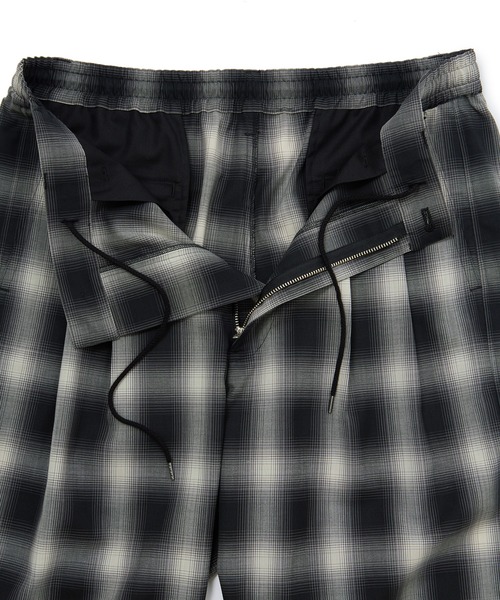 MEN'S BIGI（メンズビギ）の「SMART MERINO/ヴィスコースリネン 2タックイージーパンツ＜軽量/通気性＞＜ストレッチ＞（その他パンツ・メンズ・ブラック/ベージュ・01/02/03）」の6枚目の写真