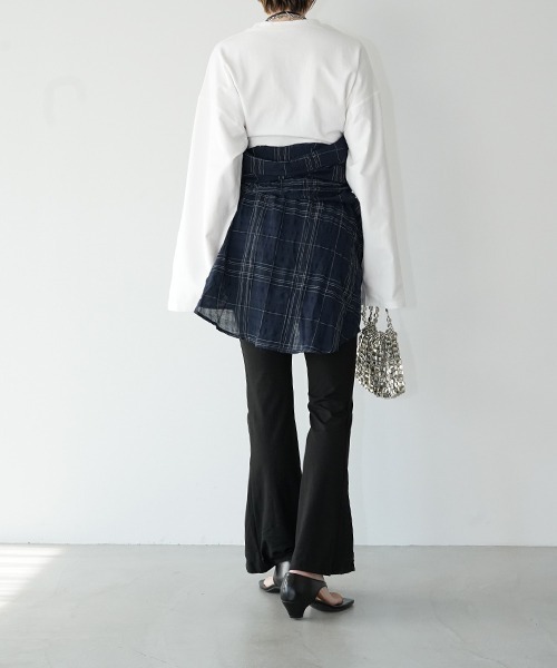 chuclla(チュクラ)の「レースパネル フレアパンツ chw26s085(その他パンツ・レディース・ブラック・S/M/L)」の11枚目の写真