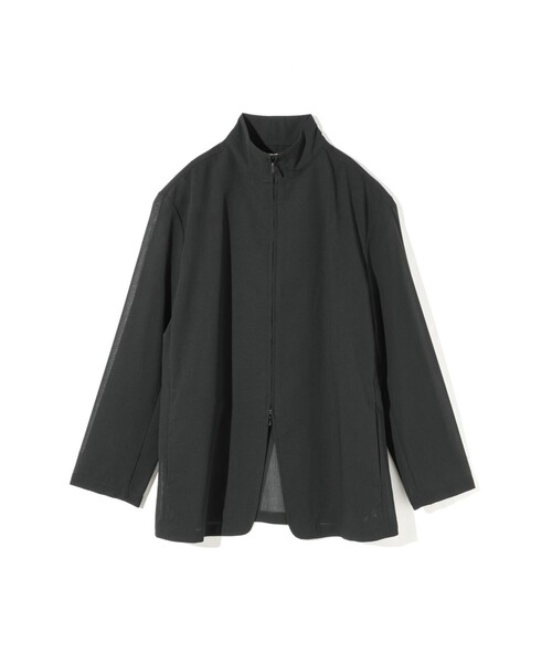 美品　MIDIUMISOLID ミディウミソリッド　スタジャン　ジャケット セール】MIDIUMISOLID for Ladies シースルージップジャケット（ダウン