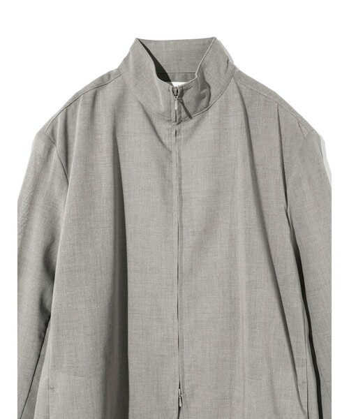 MIDIUMISOLID(ミディウミソリッド)の「MIDIUMISOLID for Ladies シースルージップジャケット(ダウンジャケット/コート・レディース・グレー/ブラック/ネイビー・FREE)」の16枚目の写真