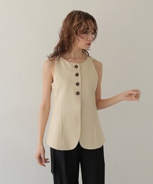 CLEIO | 【CLEIO】アメリカンスリーブミニマルベスト AMERICAN SLEEVE MINIMAL VEST(ベスト)