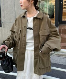 DISCOAT（ディスコート）の「【Enlude】ミリタリージャケット《ユニセックス》（ミリタリージャケット）」