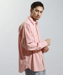 BAYFLOW | ［サングラスホルダー＆眼鏡拭き付］コットンリネンシャツ【ストレッチ】(シャツ/ブラウス)