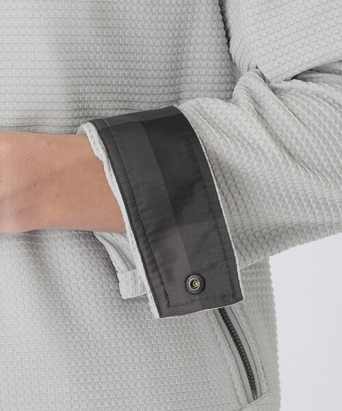 BLACK LABEL CRESTBRIDGE(ブラックレーベル・クレストブリッジ)の「【BLACK lab.】ラーベントリコットスタンドブルゾン(ブルゾン・メンズ・ホワイト系その他/ブラック・L/M/XL)」の9枚目の写真