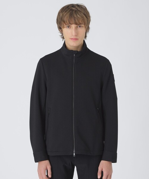 BLACK LABEL CRESTBRIDGE(ブラックレーベル・クレストブリッジ)の「【BLACK lab.】ラーベントリコットスタンドブルゾン(ブルゾン・メンズ・ホワイト系その他/ブラック・L/M/XL)」の14枚目の写真
